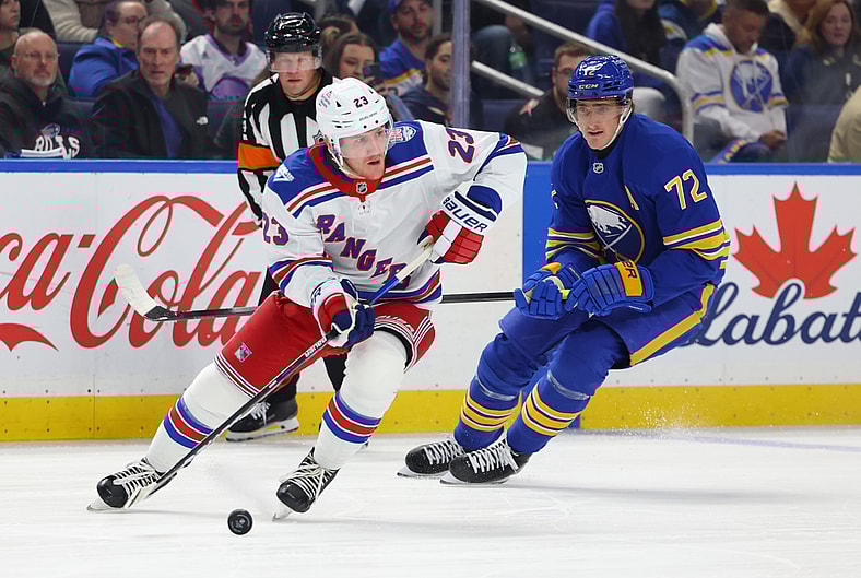 NHL: New York Rangers at Buffalo Sabres