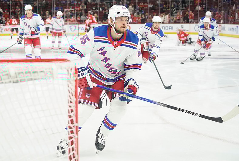 NHL: New York Rangers at Chicago Blackhawks