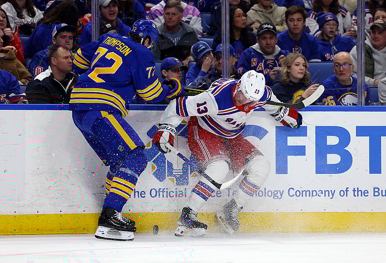 NHL: New York Rangers at Buffalo Sabres