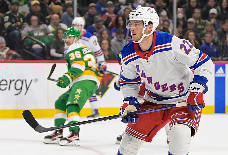 NHL: New York Rangers at Minnesota Wild