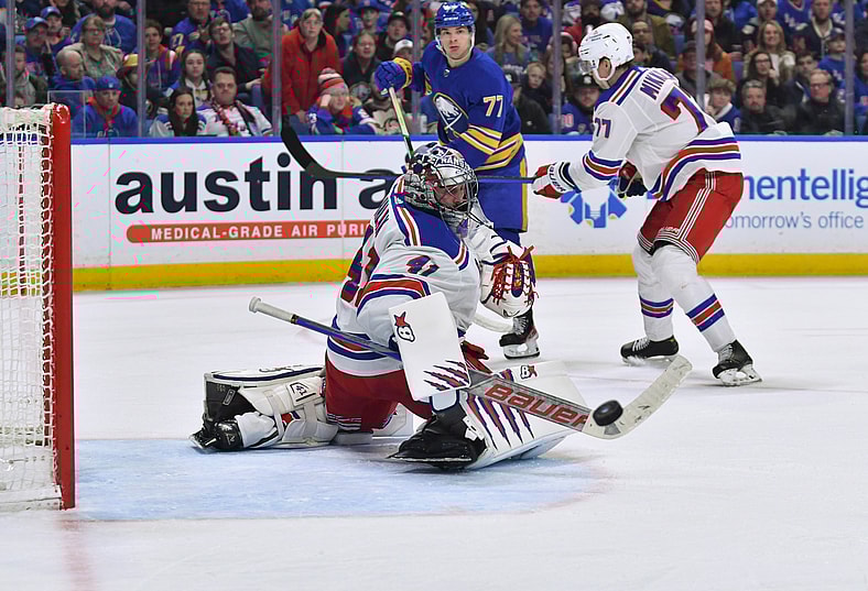 NHL: New York Rangers at Buffalo Sabres