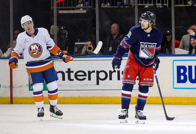 NHL: New York Islanders at New York Rangers
