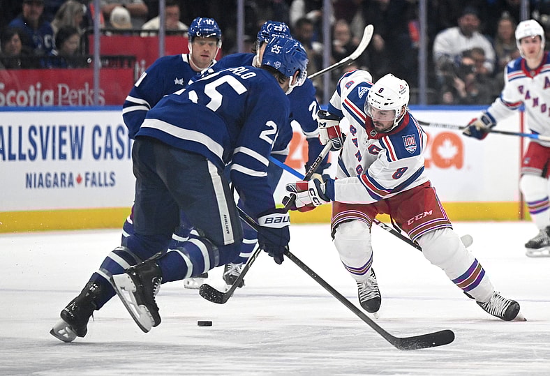 NHL: New York Rangers at Toronto Maple Leafs