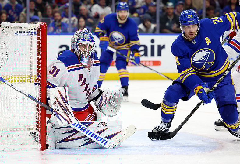 NHL: New York Rangers at Buffalo Sabres