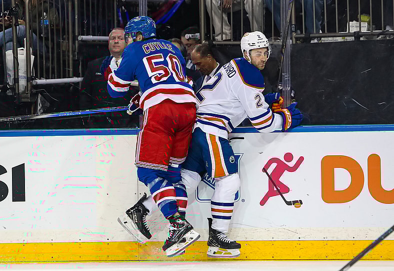 NHL: Edmonton Oilers at New York Rangers