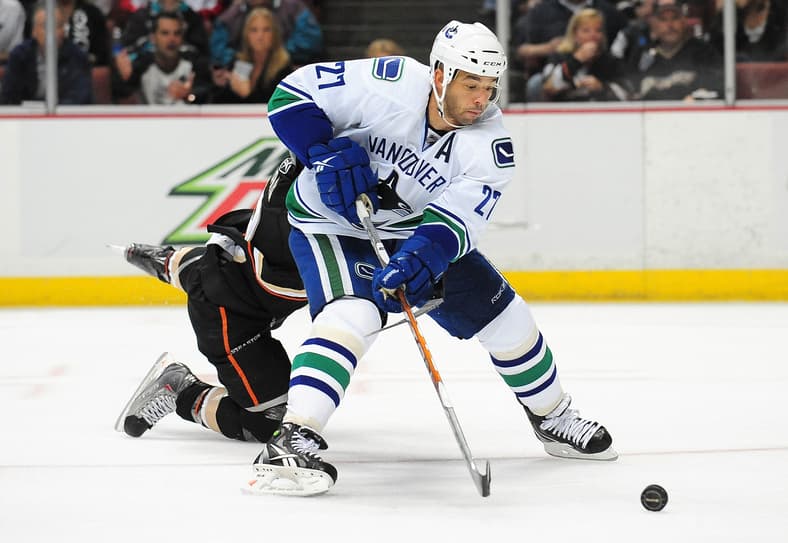 NHL: Vancouver Canucks at Anaheim Ducks