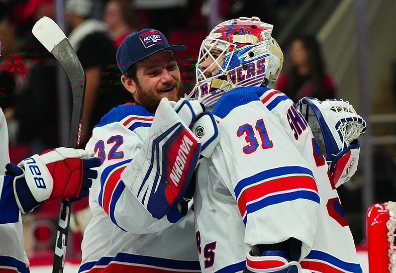 NHL: Stanley Cup Playoffs-New York Rangers at Carolina Hurricanes