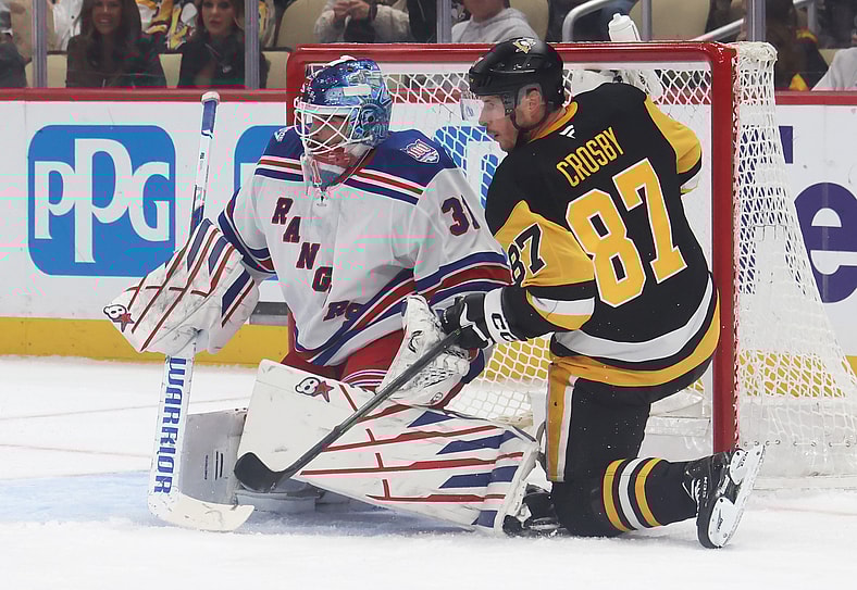 NHL: New York Rangers at Pittsburgh Penguins