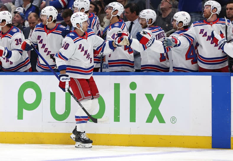 NHL: New York Rangers at Tampa Bay Lightning