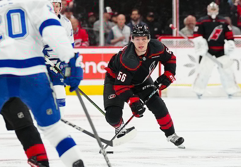 NHL: Tampa Bay Lightning at Carolina Hurricanes
