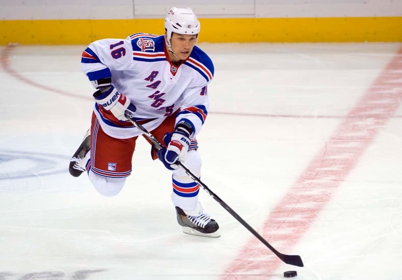 NHL: New York Rangers at St. Louis Blues
