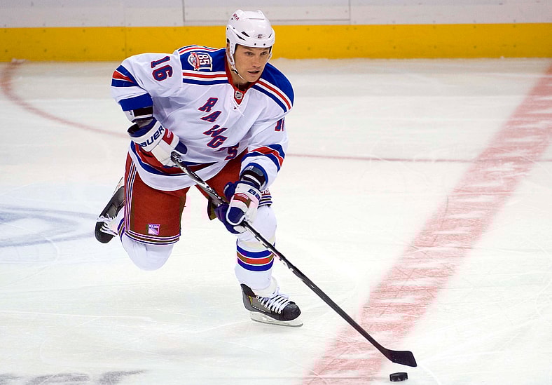 NHL: New York Rangers at St. Louis Blues