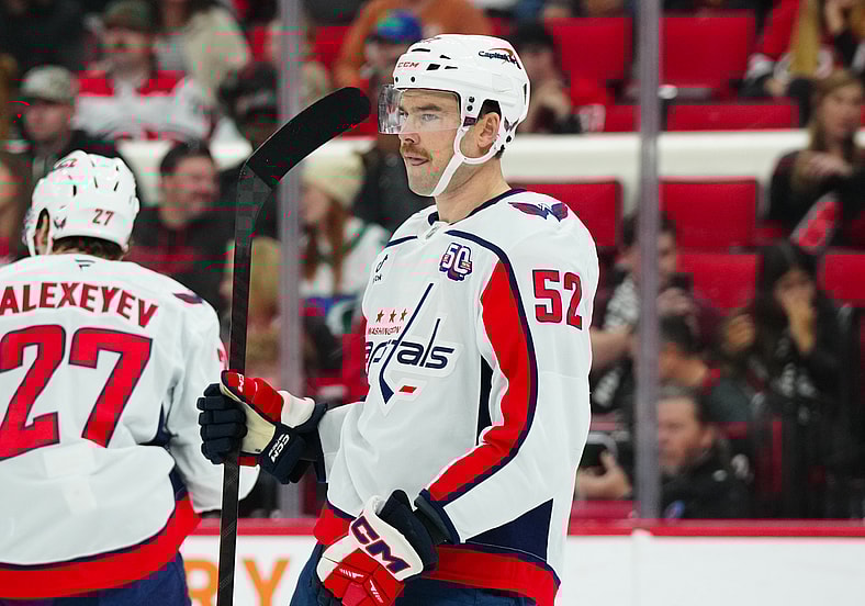 NHL: Washington Capitals at Carolina Hurricanes