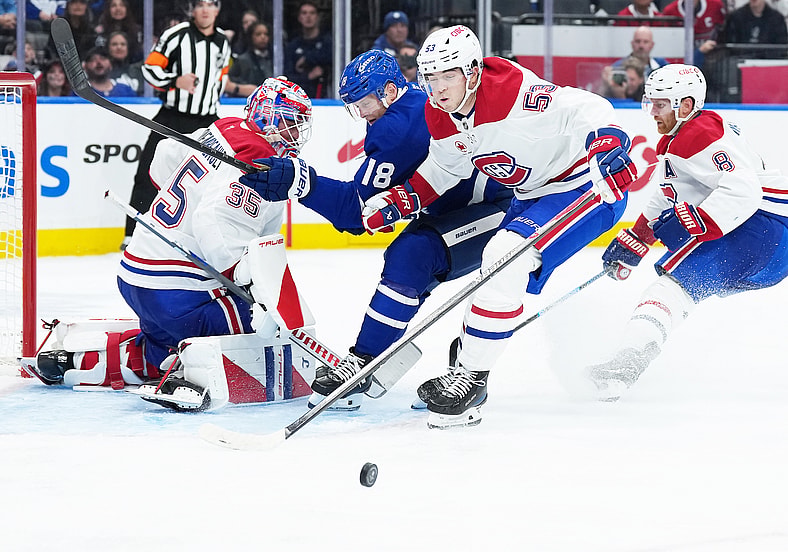 NHL: Montreal Canadiens at Toronto Maple Leafs