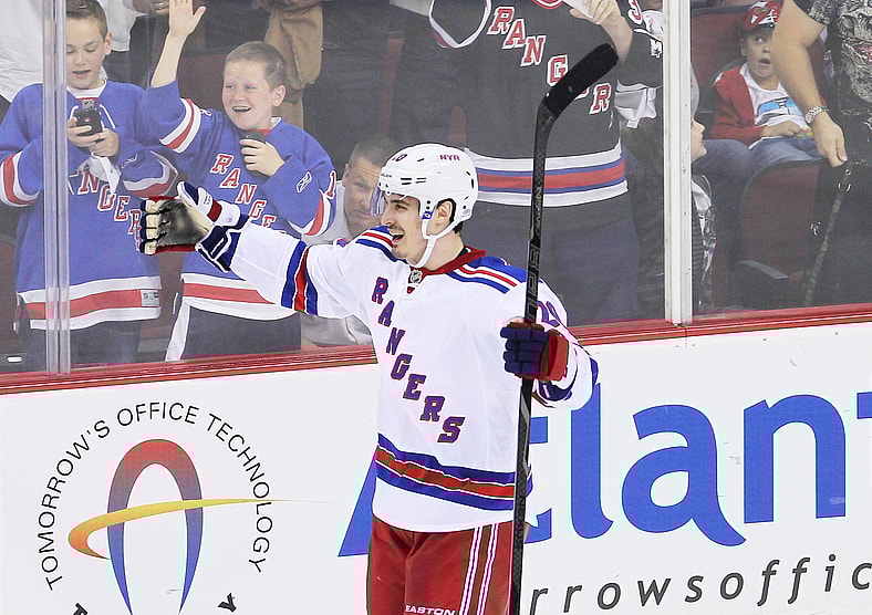NHL: Stanley Cup Playoffs-New York Rangers at New Jersey Devils