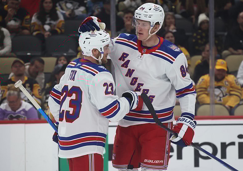 NHL: New York Rangers at Pittsburgh Penguins