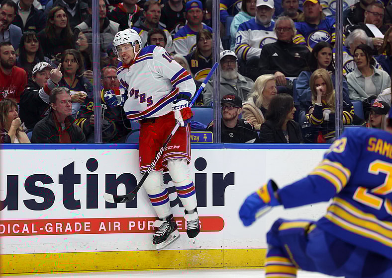 NHL: New York Rangers at Buffalo Sabres