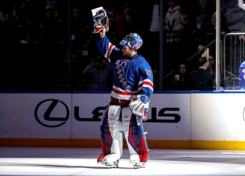 NHL: Vegas Golden Knights at New York Rangers