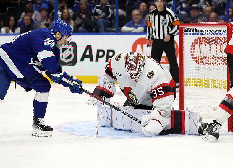 NHL: Ottawa Senators at Tampa Bay Lightning