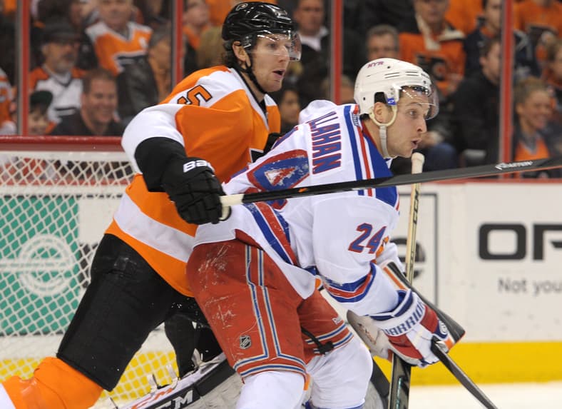 NHL: New York Rangers at Philadelphia Flyers