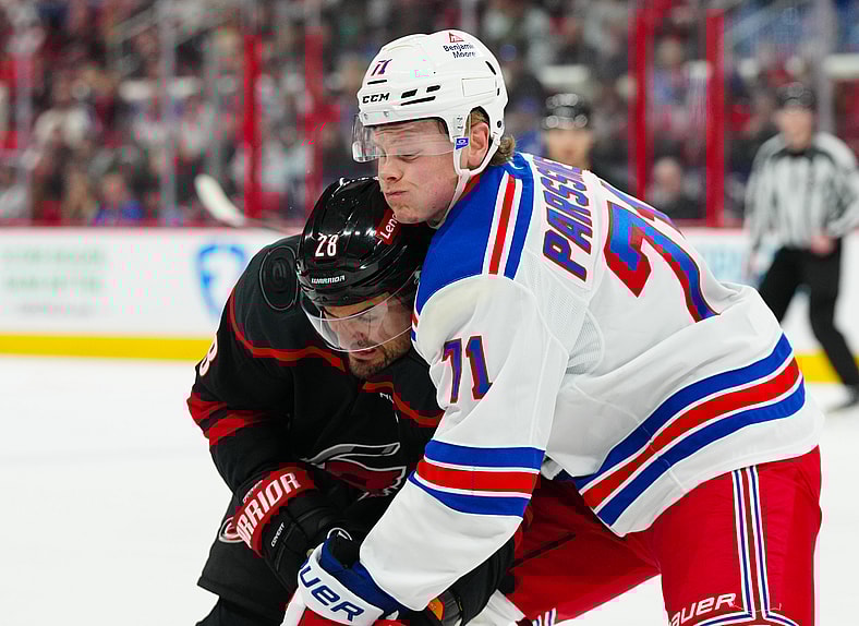 NHL: New York Rangers at Carolina Hurricanes