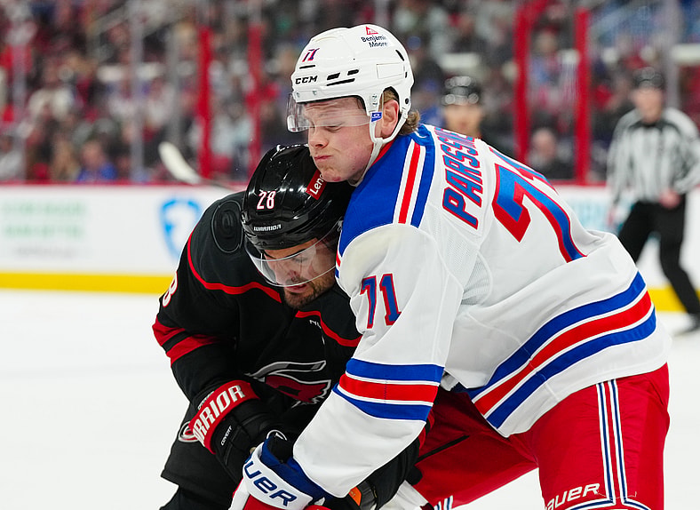 NHL: New York Rangers at Carolina Hurricanes