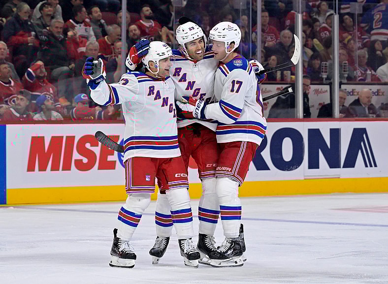 NHL: New York Rangers at Montreal Canadiens