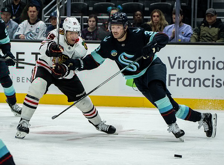 NHL: Chicago Blackhawks at Seattle Kraken