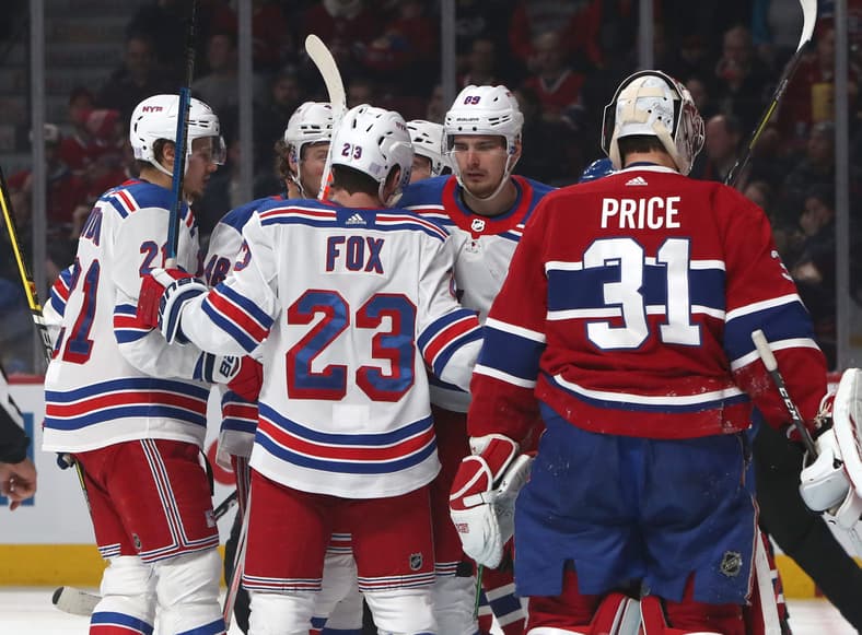 NHL: New York Rangers at Montreal Canadiens