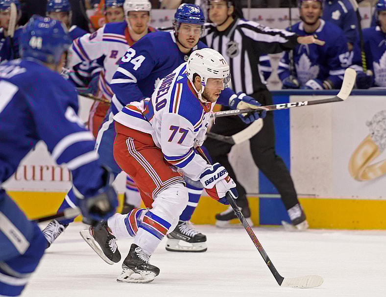 NHL: New York Rangers at Toronto Maple Leafs