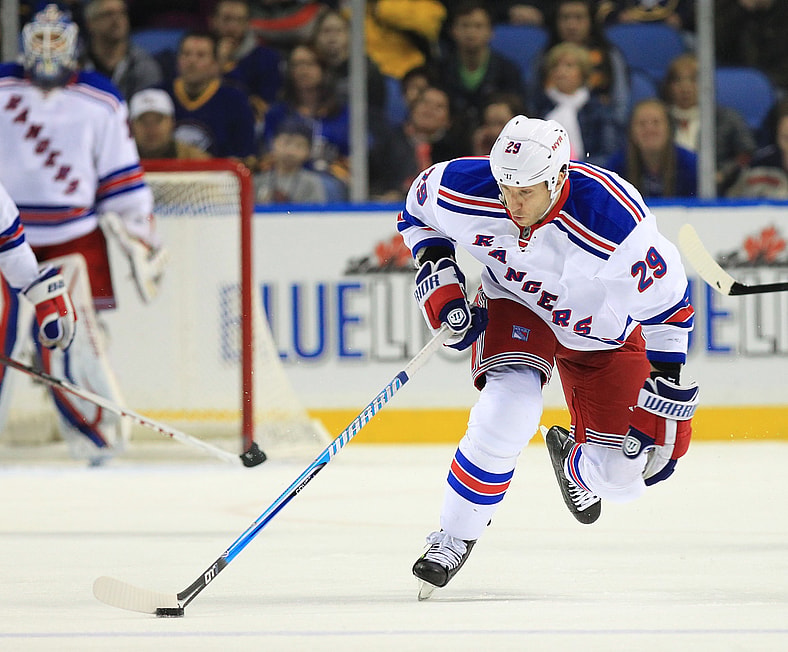 NHL: New York Rangers at Buffalo Sabres