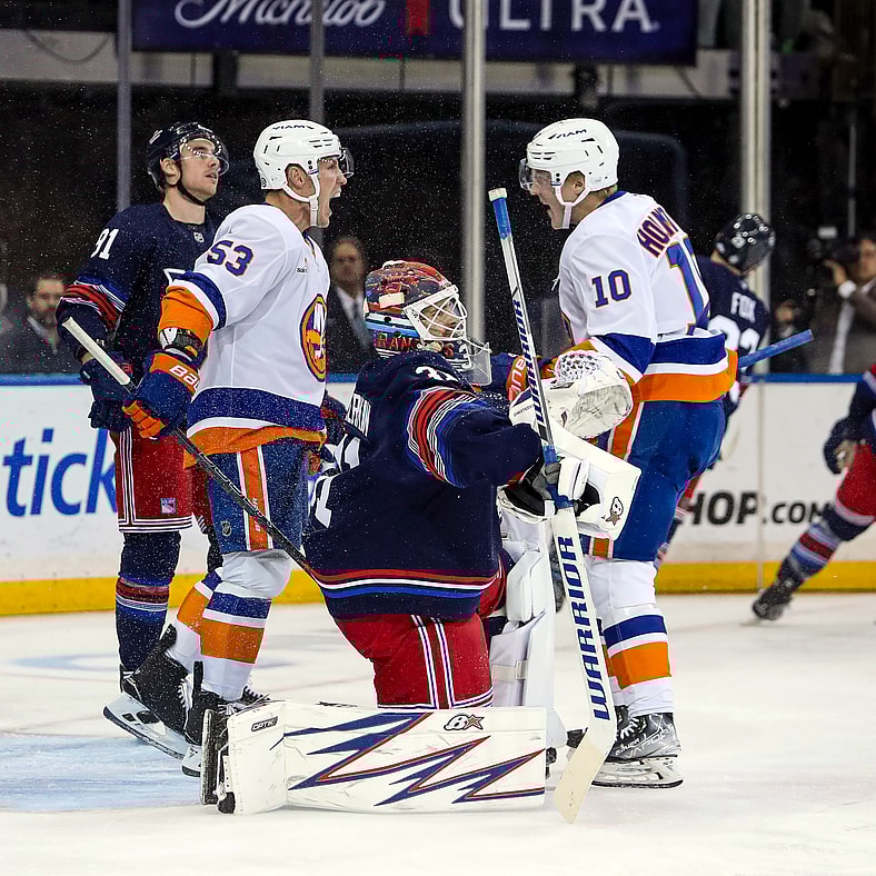 NHL: New York Islanders at New York Rangers