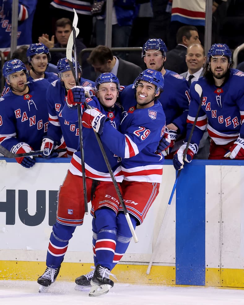 NHL: Chicago Blackhawks at New York Rangers