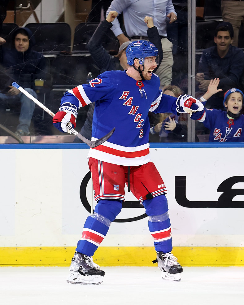 NHL: St. Louis Blues at New York Rangers