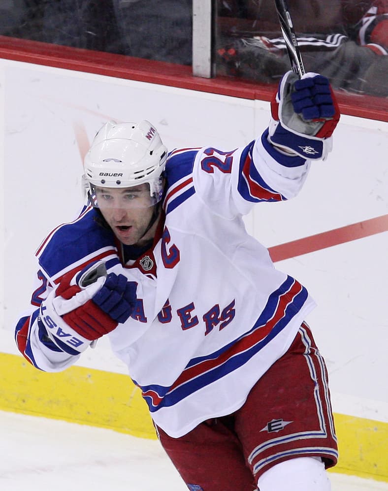 NHL: New York Rangers at New Jersey Devils