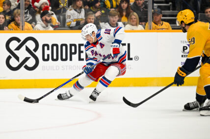 NHL: New York Rangers at Nashville Predators