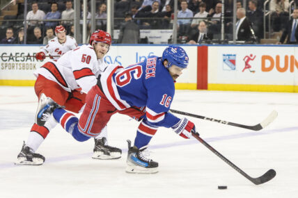 NHL: Carolina Hurricanes at New York Rangers