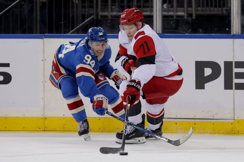 NHL: Carolina Hurricanes at New York Rangers