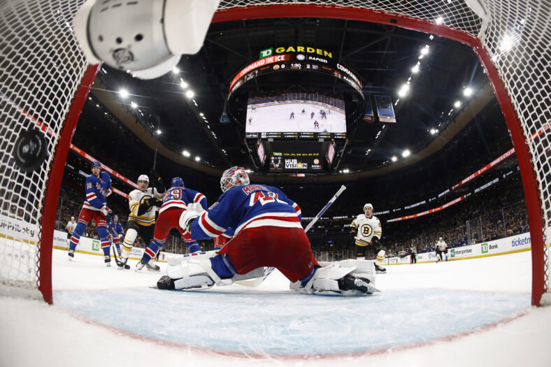 NHL: New York Rangers at Boston Bruins