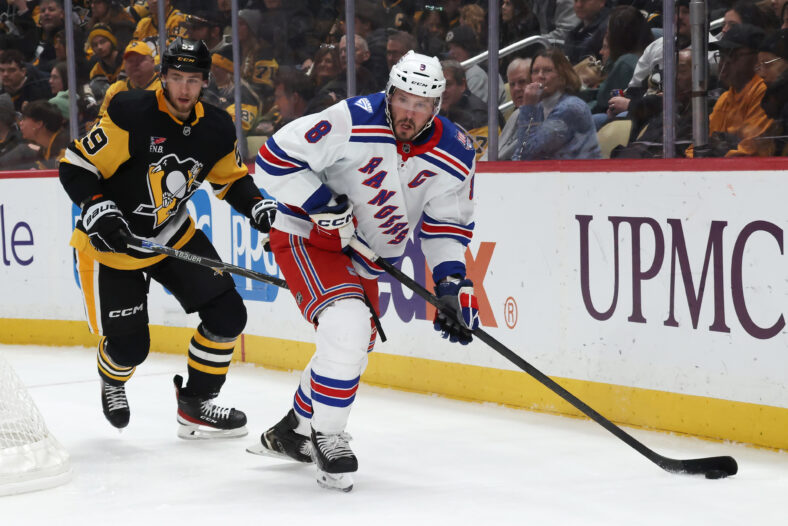NHL: New York Rangers at Pittsburgh Penguins