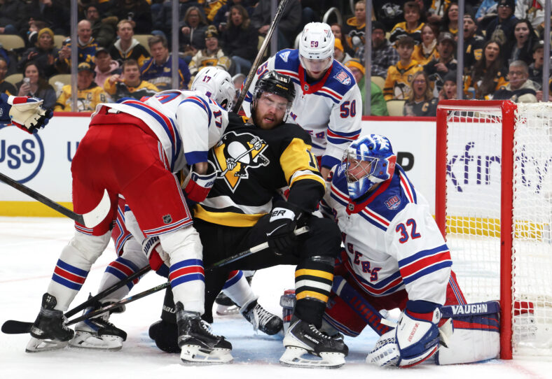 NHL: New York Rangers at Pittsburgh Penguins