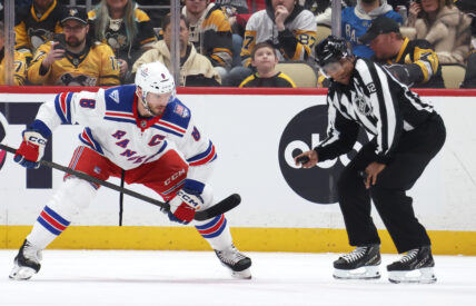 NHL: New York Rangers at Pittsburgh Penguins