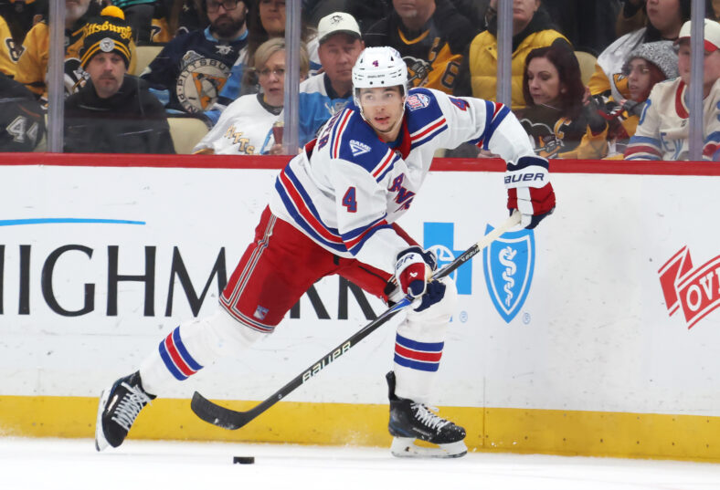 NHL: New York Rangers at Pittsburgh Penguins