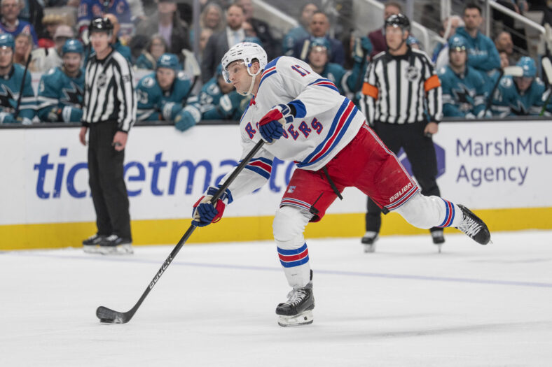 NHL: New York Rangers at San Jose Sharks