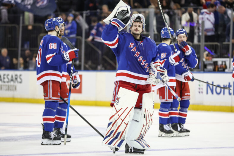 NHL: Pittsburgh Penguins at New York Rangers