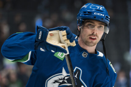 NHL: San Jose Sharks at Vancouver Canucks