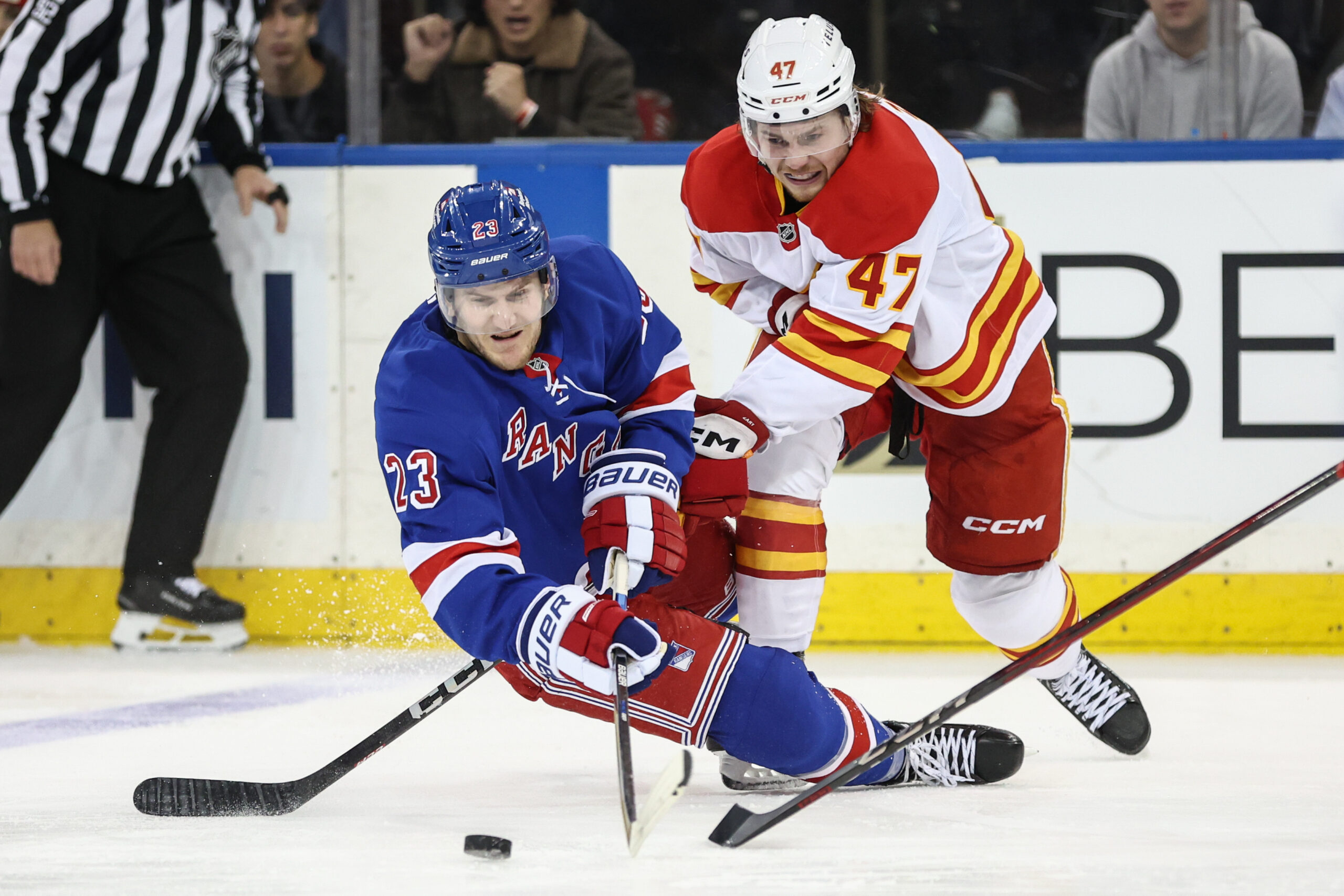 Rangers vs. Flames: Lineups, storylines with NHL Draft Lottery implications