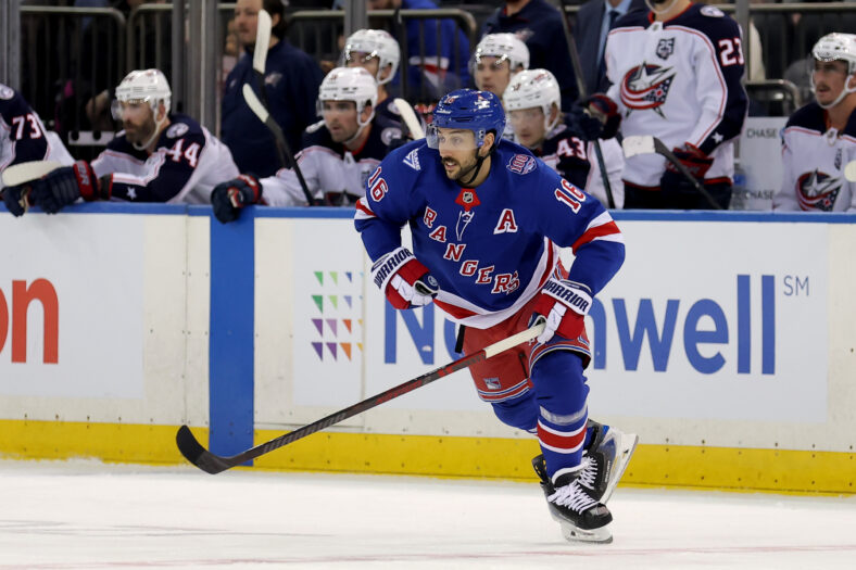NHL: Columbus Blue Jackets at New York Rangers