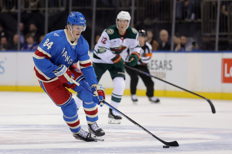 NHL: Minnesota Wild at New York Rangers