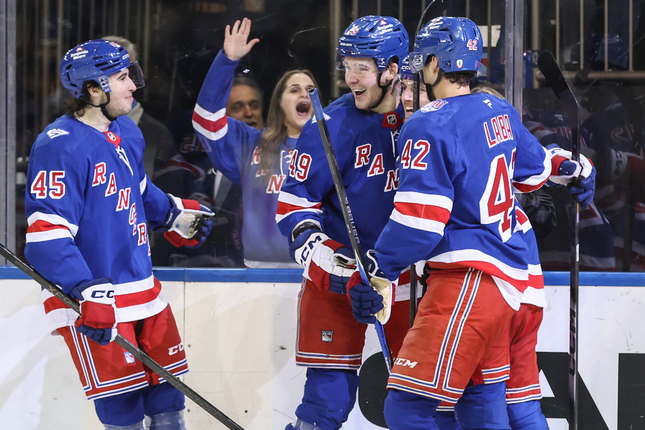 Rangers show ‘competitive spirit,’ unload season’s worth of frustration on Devils